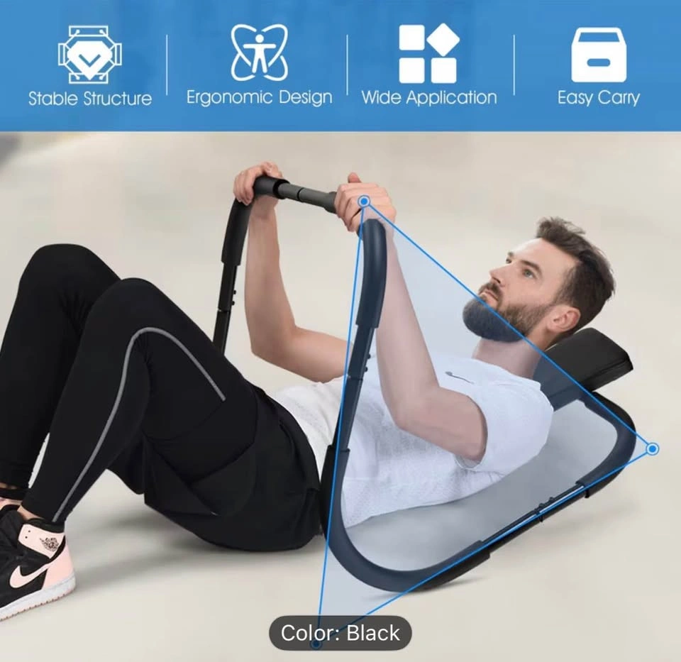 AB Trainer Abdominal Machine Exercise Crunch Roller Workout Exer - photo 4