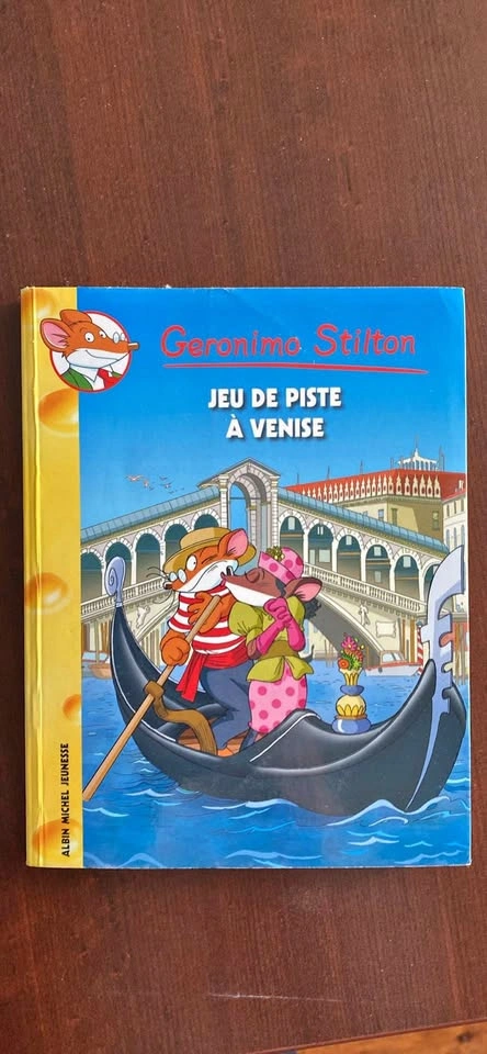 Geronimo Stilton Jeu de Piste a Venise Book