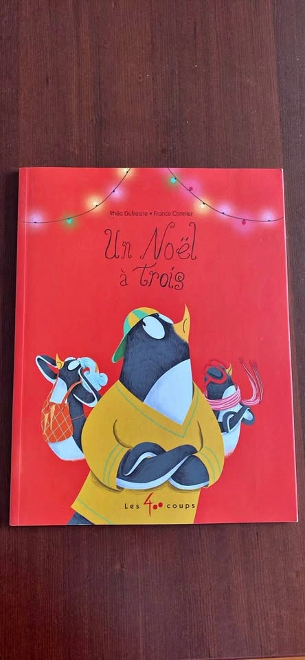 Un Noël à Trois Kids Christmas Book French
