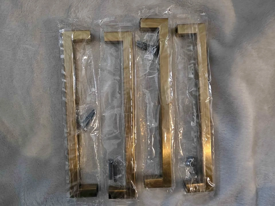 8.5" Gold Drawer Handles (4 Total)