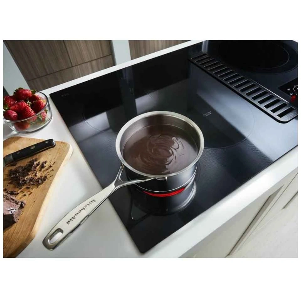 30" KitchenAid Electric Downdraft Cooktop - New In Box - photo 2
