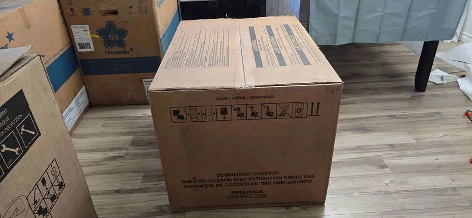 30" KitchenAid Electric Downdraft Cooktop - New In Box - photo 5