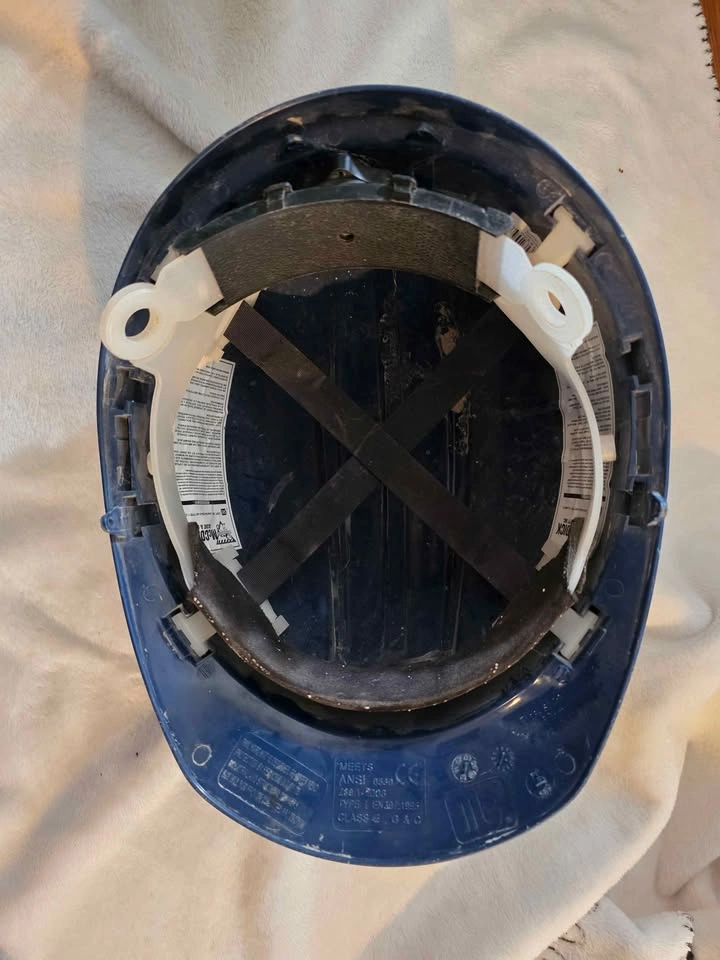 Blue Safety Hard Hat - photo 3