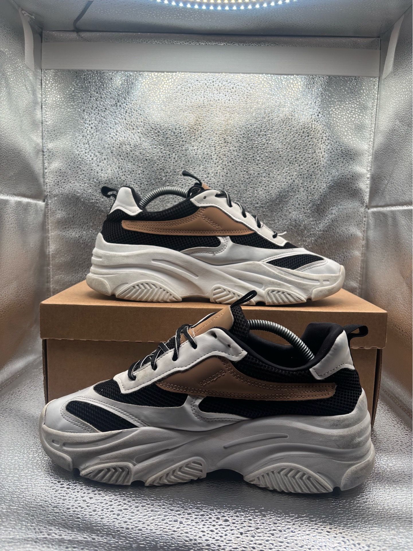 Steve Madden brown white sneakers - photo 5