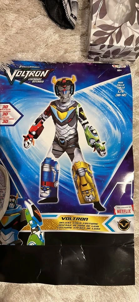 Voltron Legendary Defender Deluxe Child Costume L/G (10-12) - photo 2