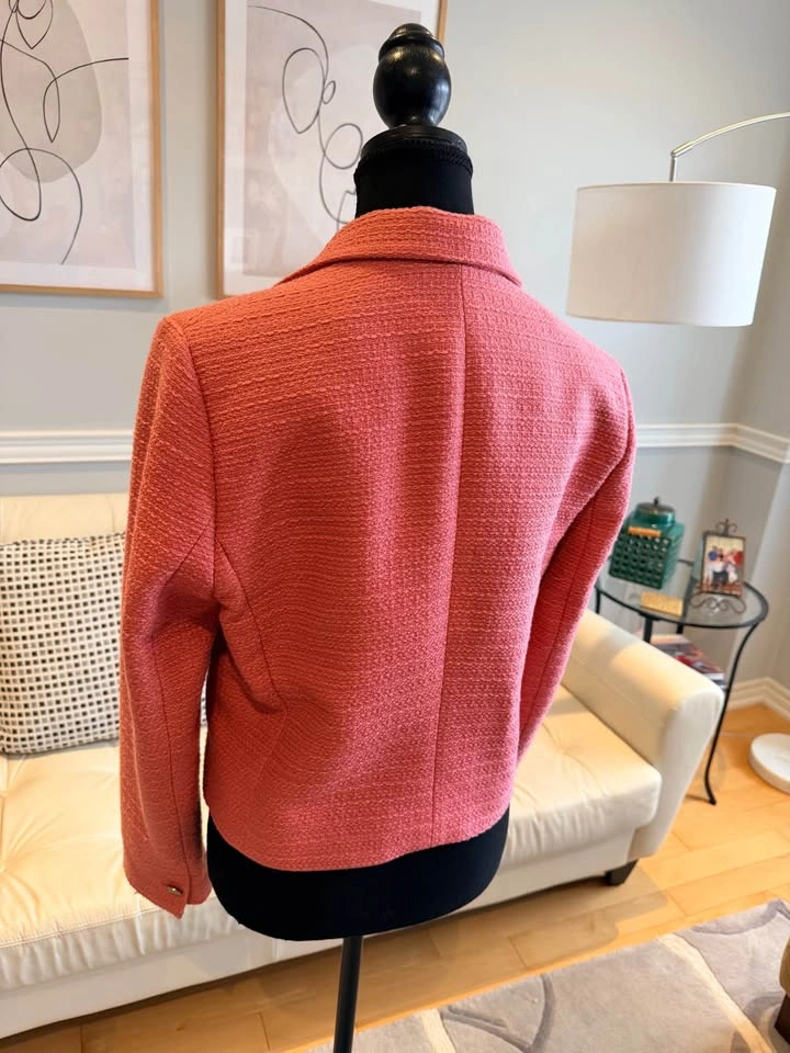 Bouclé texture jacket - photo 2