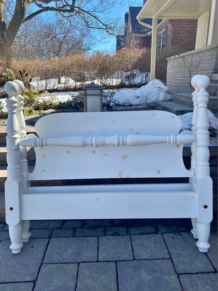 Antique 4 Poster Double Bed