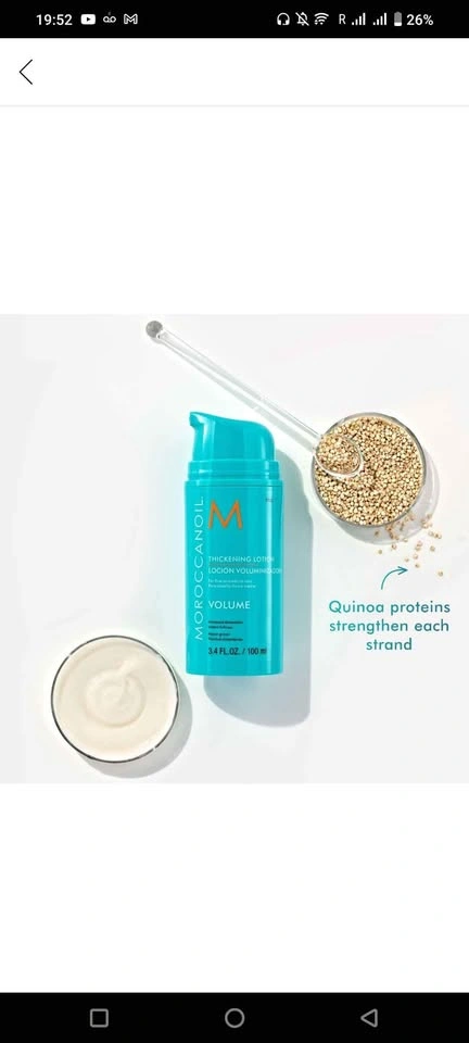 Moroccan oil thickening lotion for hair volume - photo 3