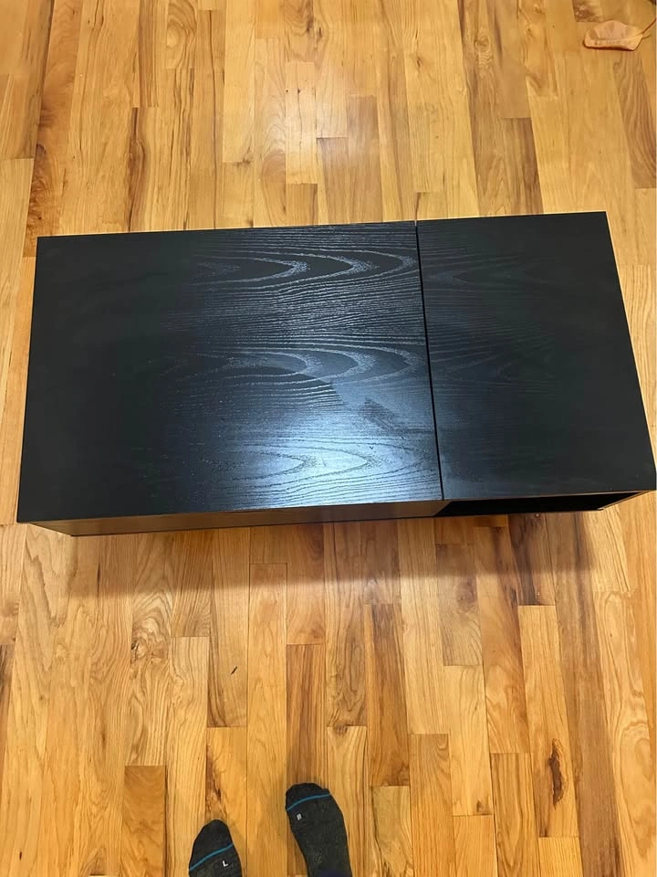 Black Lift-Top Coffee Table - photo 3