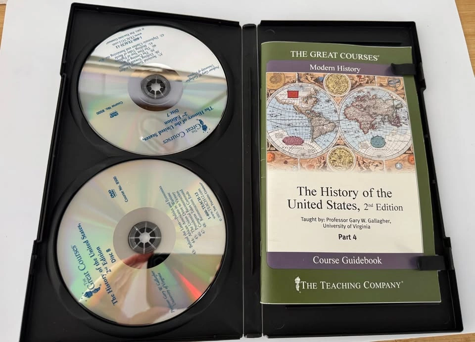The Great Courses History of the United States DVDs 1-4 - photo 5