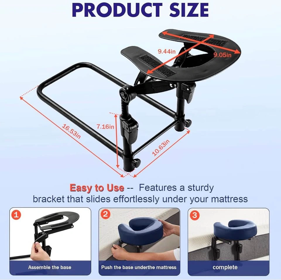 (New) Massage Headrest for Bed with Leather Pillow - photo 3