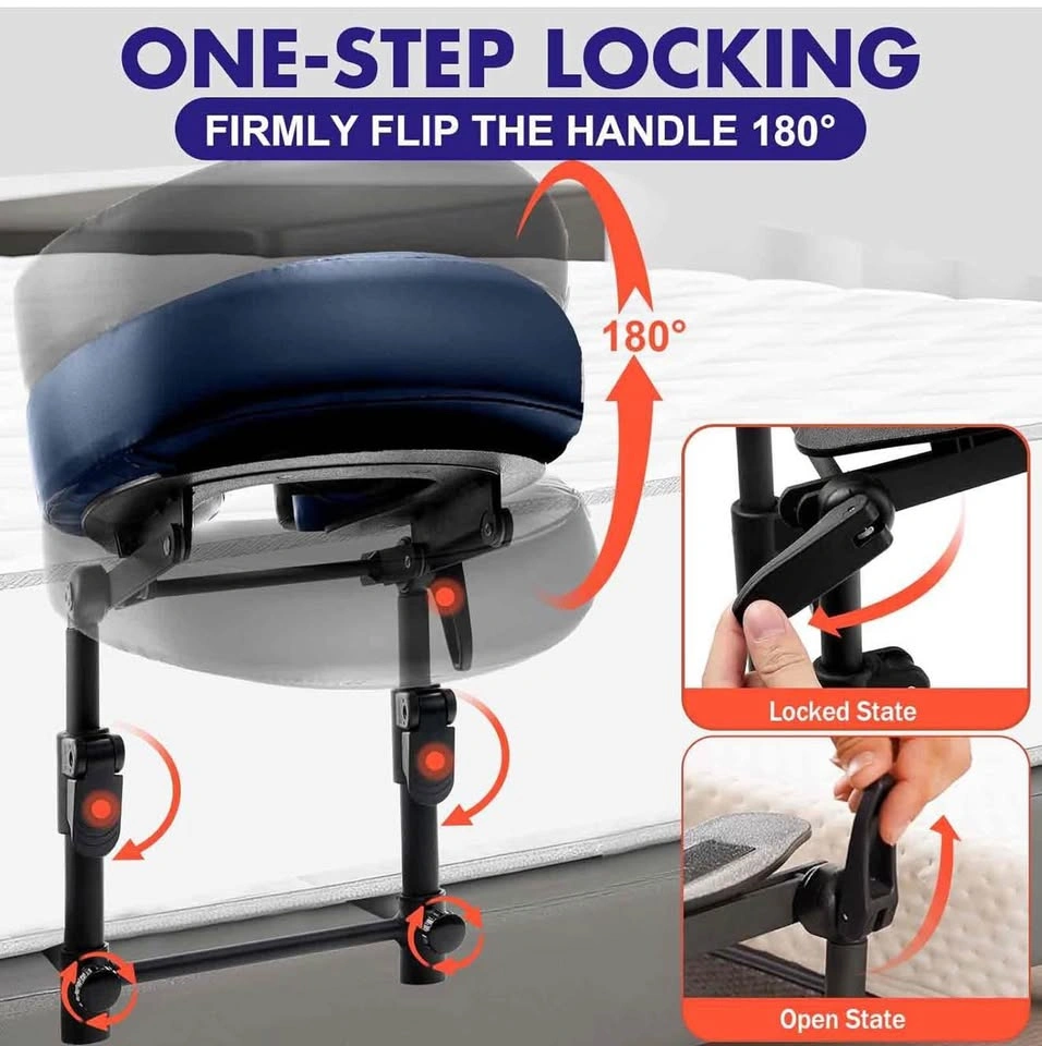 (New) Massage Headrest for Bed with Leather Pillow - photo 4