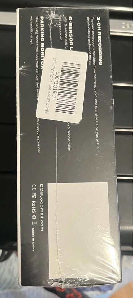 BRAND NEW Lamtto C300 3-Channel Dash Cam - Front/Rear/Cabin - photo 2