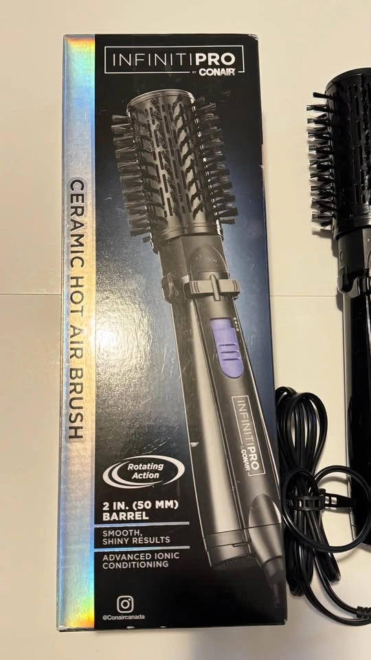 InfinitiPRO by Conair Rotating Ceramic Hot Air Brush - photo 3