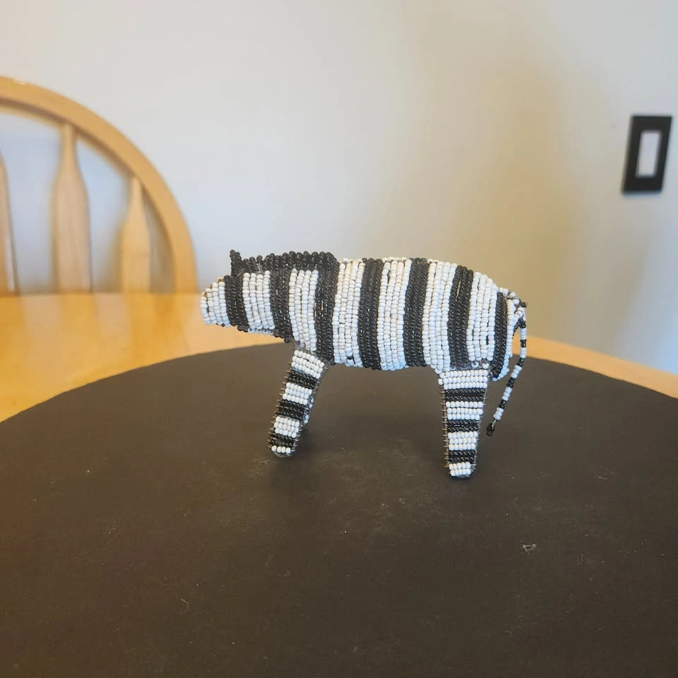 Zips the Zebra with Black and White Stripes Decor - photo 3