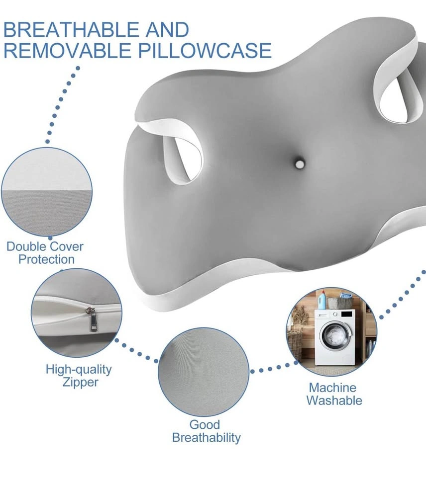 (New)2*Pack Adjustable Ergonomic Memory Foam Cervical Pillow - photo 4