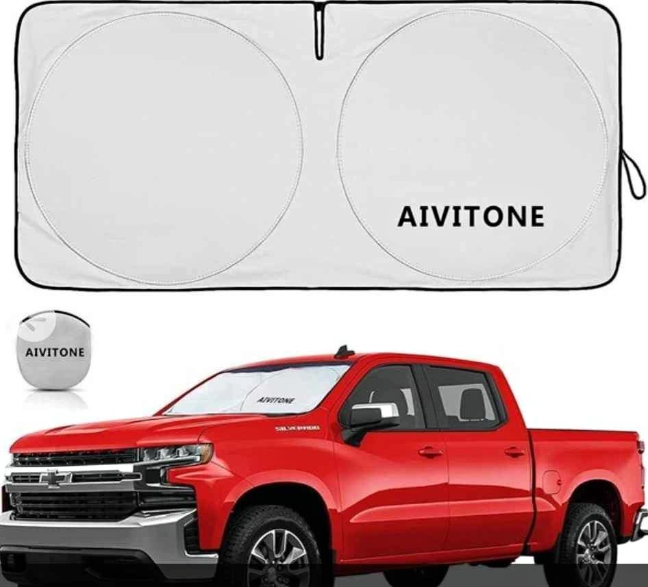 New Windshield Sun Shade (Large 64 x 33.5 inches)