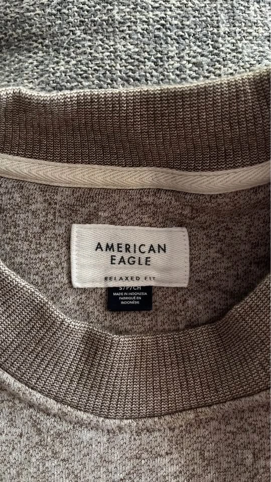 American Eagle Camel Crewneck Knit - Beige - Size S - photo 2