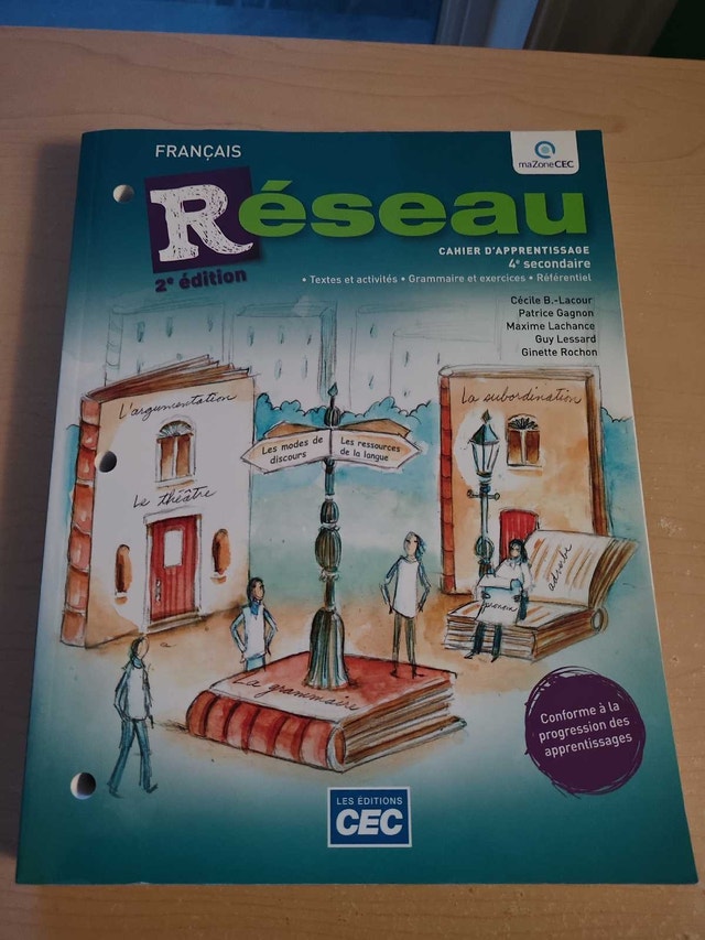French Textbook - Réseau Français 4e secondaire