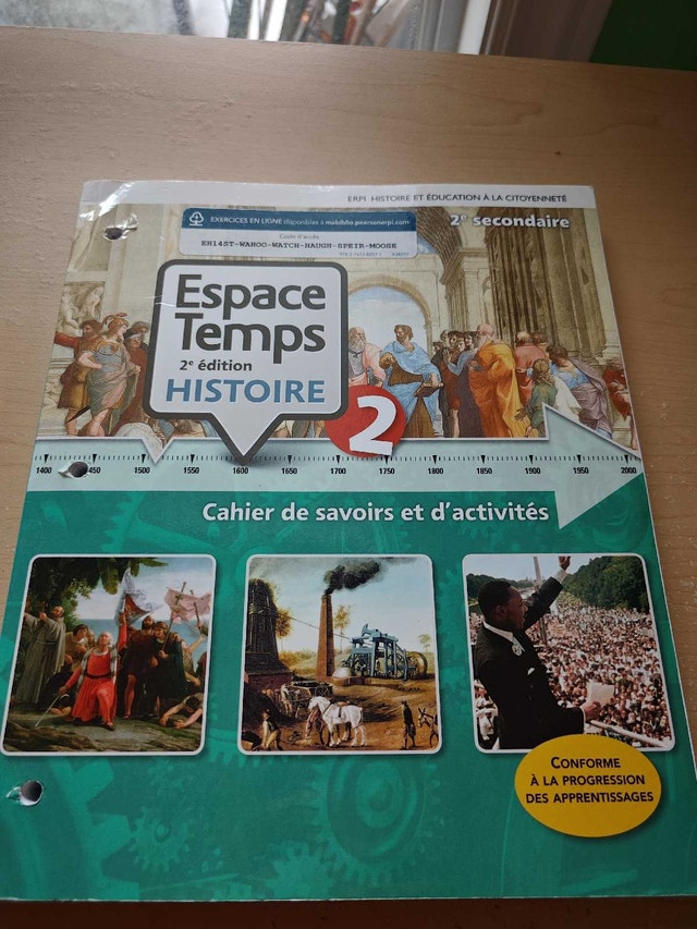 Espace Temps Histoire 2e