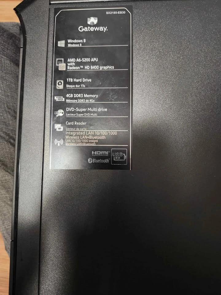 Gateway Desktop Computer