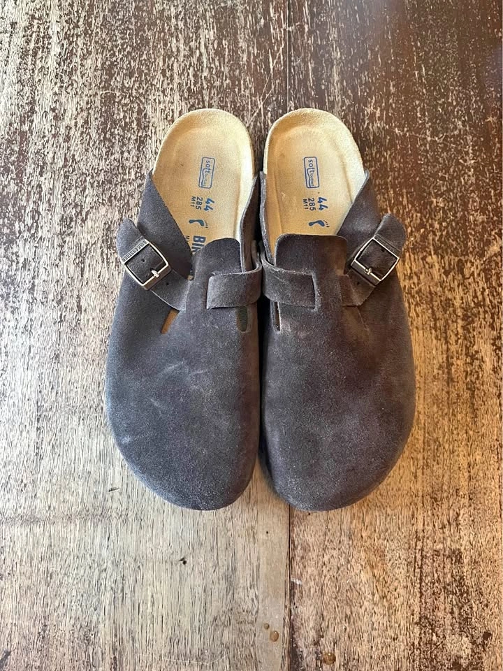 Birkenstock Brown Footbed Cork-Insole Sandals