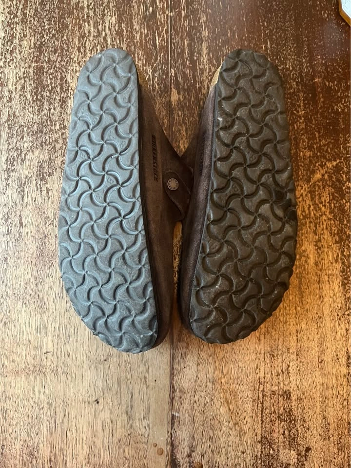 Birkenstock Brown Footbed Cork-Insole Sandals - photo 2