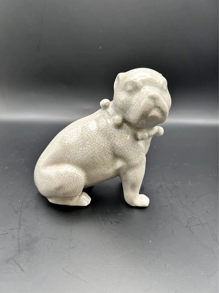 Vintage Pitbull Figurine