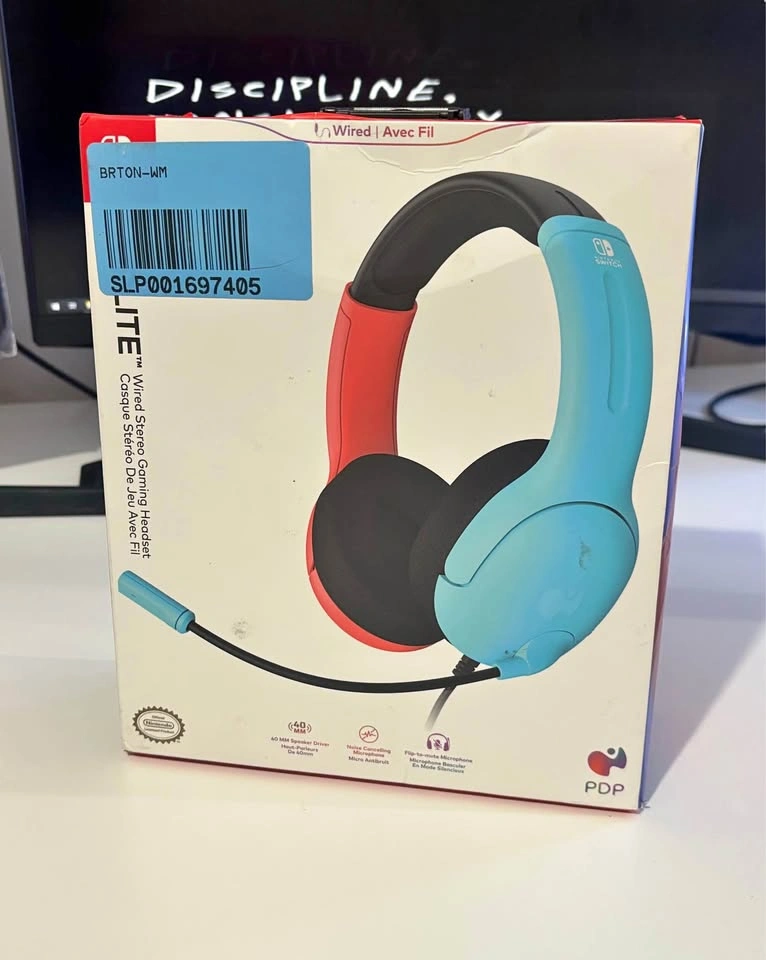 Nintendo Switch Gaming Headset – Turtle Beach Airlite Fit – Blue