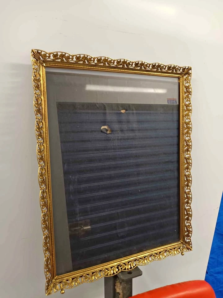 12"x15.5" Ornate Gold Picture Frame