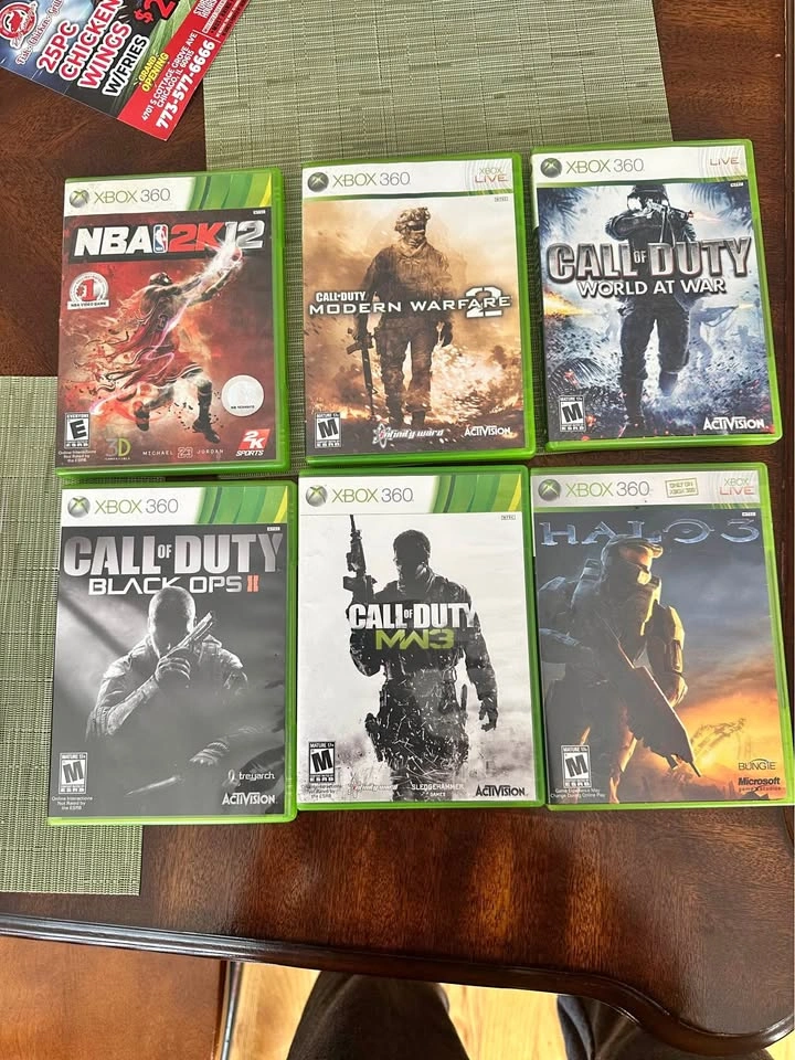 Xbox 360 Games - 2 for $15 or 1 for $10