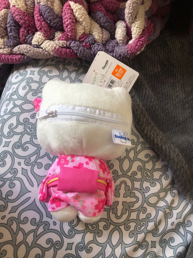 Hello Kitty Keychain with Pouch and Bag - photo 2