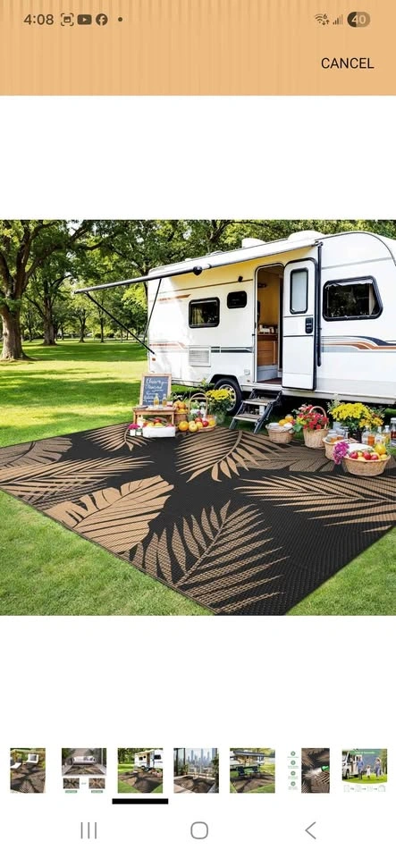 Outdoor Rug 6’x9’ Waterproof - photo 4