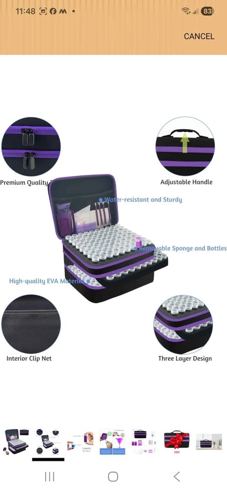 Diamond Painting Storage Containers with Case - photo 4