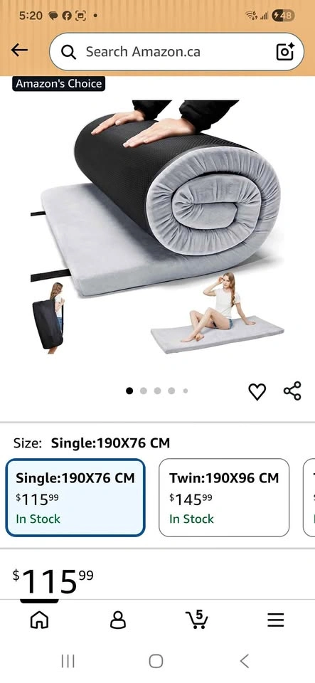 Foam Camping Mattress