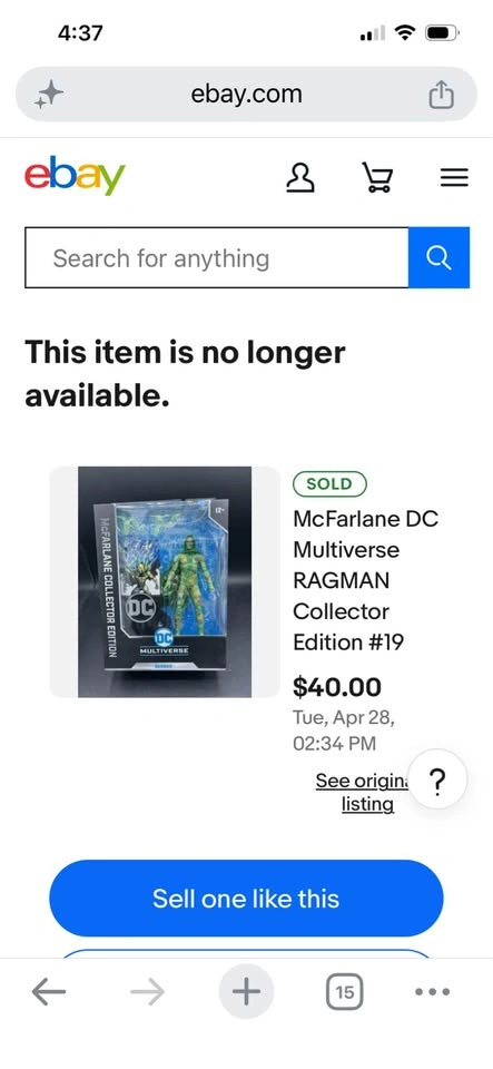 McFarlane Toys DC Ragman (Shadowpact) Action Figure - photo 3