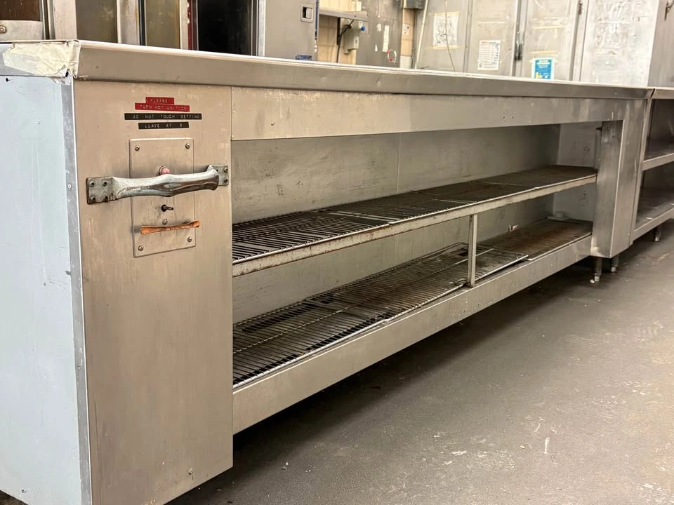 9.5FT Heated Stainless Steel Service Counter - Commercial Food L - photo 2