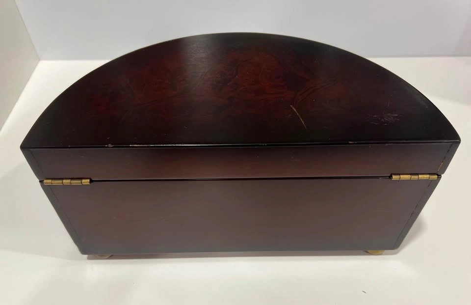 Vintage Wooden Jewelry Box - photo 4