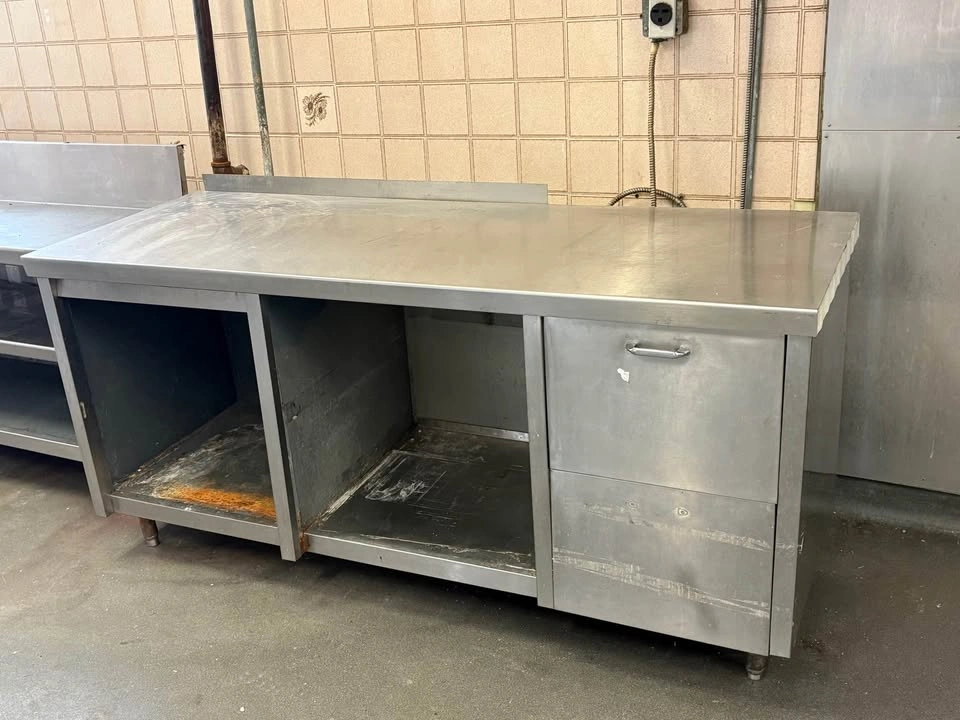 Commercial Stainless Steel Prep Table w/ Drawer – 6ft Restaurant - photo 2