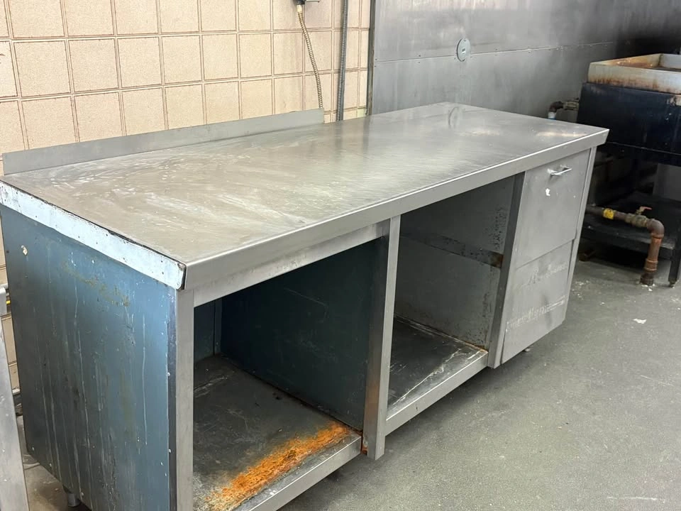 Commercial Stainless Steel Prep Table w/ Drawer – 6ft Restaurant - photo 4