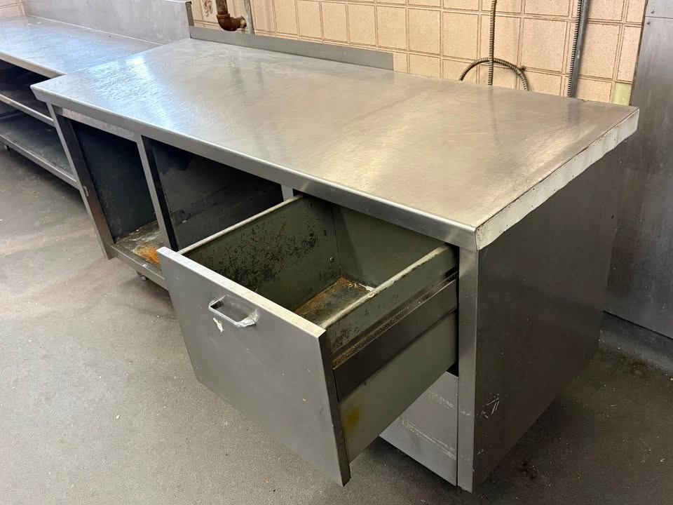 Commercial Stainless Steel Prep Table w/ Drawer – 6ft Restaurant - photo 5