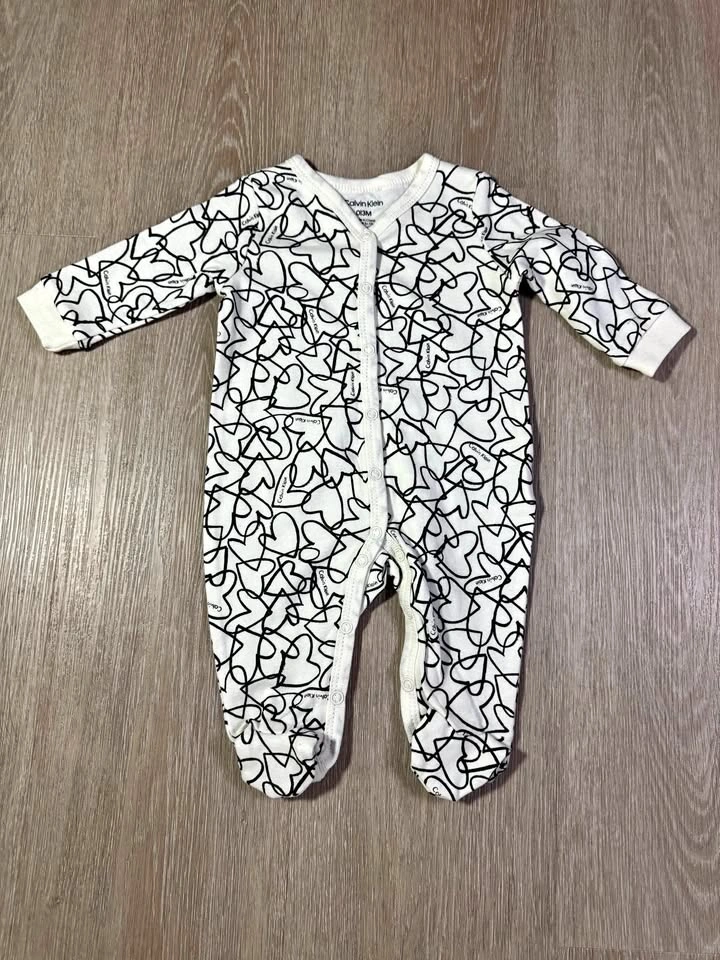 Calvin Klein Baby Footed Sleeper