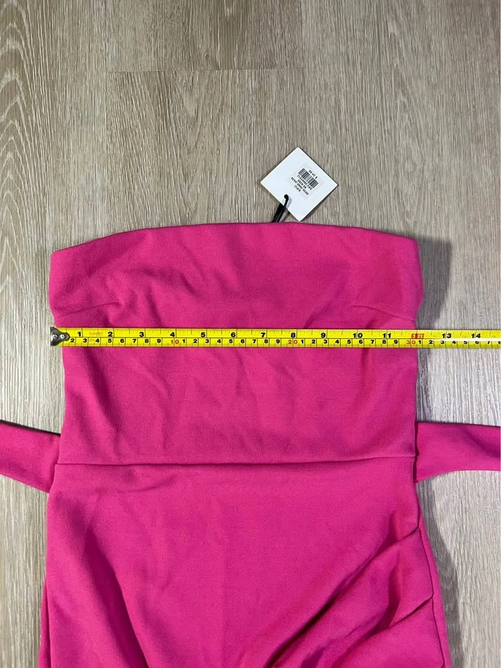 ReVamped Strapless Pink Mini Dress - photo 5