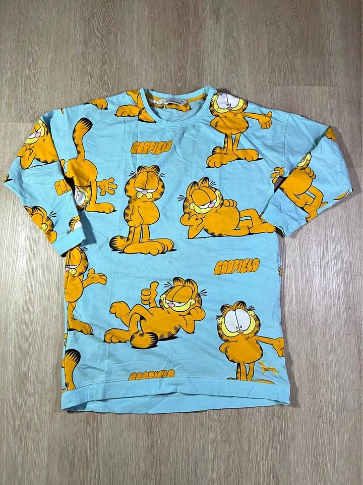 Peter Alexander Garfield Long Sleeve Nightshirt with Pockets!