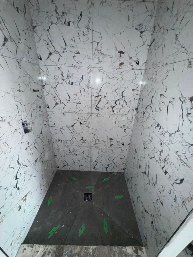 Tile installation