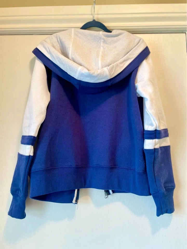 NHL Toronto Maple Leafs Blue & White Kids Zip Hoodie Youth Size - photo 3