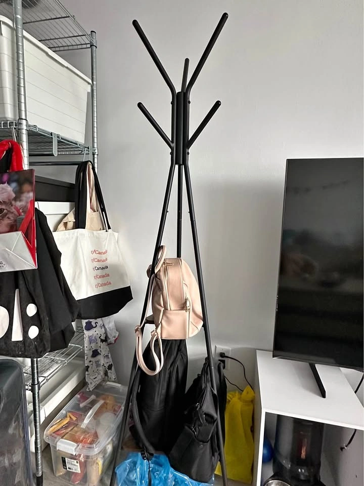 IKEA Black Coat Rack / Stand – Like New