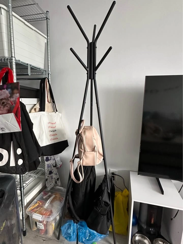 IKEA Black Coat Rack / Stand – Like New - photo 2