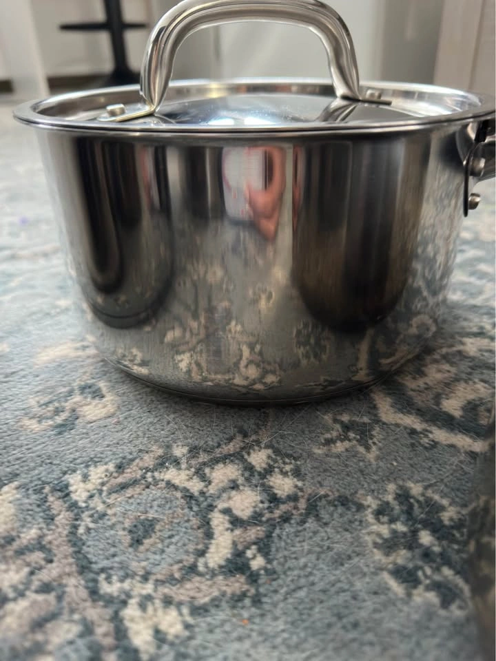 Moving Out Sale - IKEA Stainless Steel Cookware Set with Lids – - photo 5