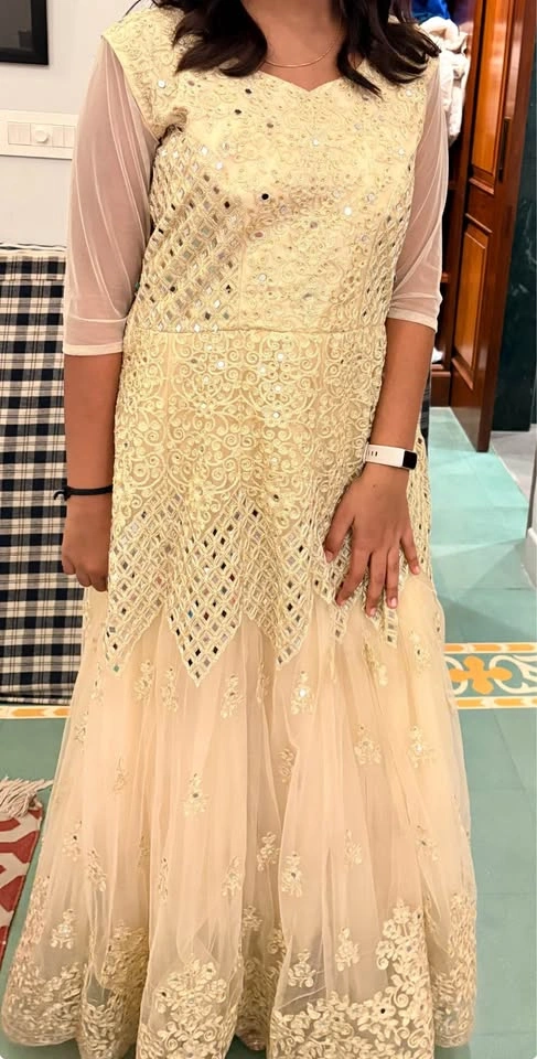 Gold Dress Indian